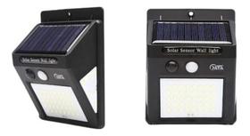 Kit2 Luminária Led Solar Parede Refletore Sensor Presenç 50w - Home Goods
