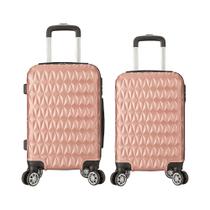 Kit2 Mala de Viagem Bordo 10kg Padrão ANAC P+ e Média Em ABS Kit2 Mala de Viagem Bordo 10kg Padrão ANAC P+ e Média Em ABS