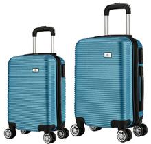 Kit2 Mala de Viagem Bordo Padrão ANAC P+ e Grande Em ABS