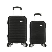 Kit2 Mala de Viagem Bordo Padrão ANAC P+ e Grande Em ABS