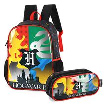 kit2 Mochila e Estojo do Harry Potter Hogwarts Original