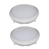 KIT2 Plafon Sobrepor P/banheiro Com Proteção Contra Umidade 14w RD KIT2 Plafon Sobrepor P/banheiro Com Proteção Contra Umidade 14w RD