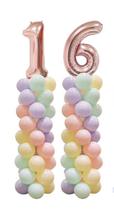 kit2 Suporte Coluna Balão Base Bexiga 1,5m Armação Decoração kit2 Suporte Coluna Balão Base Bexiga 1,5m Armação Decoração