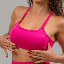 KIT2 Top Alça Fina Fitness Nadador sem Bojo Liso Sutiã para ValorizarTreinos de Costas pea Academia