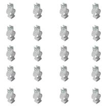 Kit20 abracadeira d parafuso 1 1/4