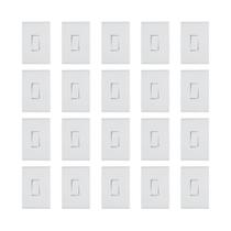 Kit20 Conjunto Montado 1Interruptor Liz Tramontina 57170/201 Kit20 Conjunto Montado 1Interruptor Liz Tramontina 57170/201