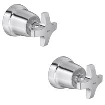 Kit2pcs-Acabamento Registro Decabase Max 4900.c34.pq