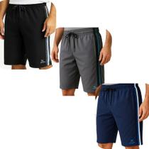 Kit3 Bermuda Tactel Ox Silver Com Vies