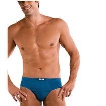 Kit3 Cuecas Slip100% Algodão Elástico Embutido Adulto Marxan