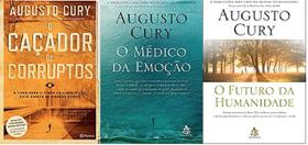 Kit3 Livros Augusto Cury O Caçador Corruptos + O Futuro Da