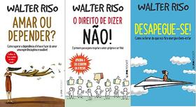 KIT3 LIVROS WALTER RISO Amar ou depender + O direito de dizer não + Desapegue-se