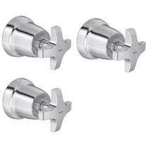 Kit3pcs-Acabamento Registro Decabase Max 4900.c34.pq