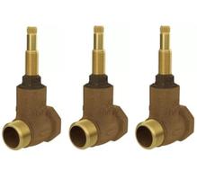 Kit3pcs-base Registro De Pressão 3/4 4416.202 Deca