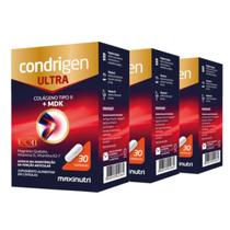 KIT3X-Condrigen UltraMDK (Colág. tipo II+ MDK )30Cáps.