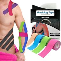 Kit3x Kinesiology Tape Original Fisioterapia Bandagem Taping