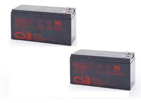 KIT4 Bateria Csb 12V 7AH-28W Gp 1272 F2 Original PARA NOBREAK APC SMS UPS