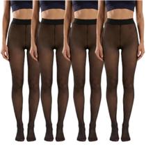 Kit4 Meia-Calça Térmica Peluciada Para Inverno Feminina Forrada Alta Elasticidade Kit4 Meia-Calça Térmica Peluciada Para Inverno Feminina Forrada Alta Elasticidade
