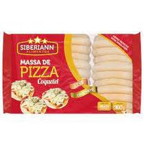 Kit4 Pc Massa Pizza Coquetel 300g Leve Crocante 120 Unidade - SIBERIANN