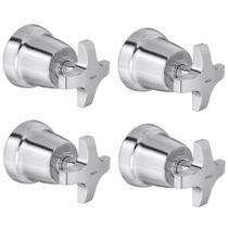 Kit4pcs-Acabamento Registro Decabase Max 4900.c34.pq