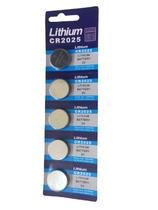 kit5 unidades CR2025 bateria Botão