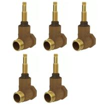 Kit5pcs-base Registro De Pressão 3/4 4416.202 Deca