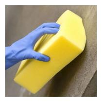 kit5x Bloco Espuma para limpeza Rejuntes Acabamentos Paredes Pedreiro Cortag