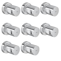 Kit8pcs-Acabamento Registro Decaba Aspen 4900.c35.pq 1/2-3/4 Kit8pcs-Acabamento Registro Decaba Aspen 4900.c35.pq 1/2-3/4