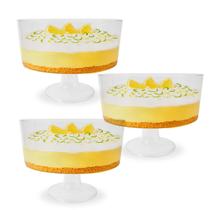 Kitc/3 Taça De Bolo Festa Gourmet Confeitaria Sobremesa 2,2L