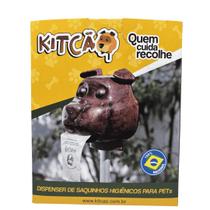 Kitcao dispenser para sacos higienicos coco pet+ refil marrom Kitcao dispenser para sacos higienicos coco pet+ refil marrom