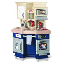 Kitchen Little Tikes Super Chef Azul e Creme 14L x 28L x 40H Kitchen Little Tikes Super Chef Azul e Creme 14L x 28L x 40H