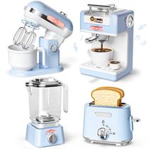 Kitchen Playset B Bascolor Play Kitchen com cafeteira, torradeira, batedeira e liquidificador Kitchen Playset B Bascolor Play Kitchen com cafeteira, torradeira, batedeira e liquidificador
