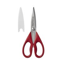 KitchenAid All Purpose Shears com Baia protetora, 8,72 polegadas, vermelho