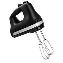 KitchenAid KHM512BM 5 Speed Hand Mixer, Preto Fosco, 1 "contagem de 3