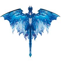 Kite Crogift Dragon Blue para adultos e crianças de 4 a 12 anos Kite Crogift Dragon Blue para adultos e crianças de 4 a 12 anos
