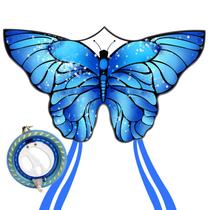 Kite Kaiciuss Beach Butterfly para crianças e adultos com conjunto de rodas Kite Kaiciuss Beach Butterfly para crianças e adultos com conjunto de rodas