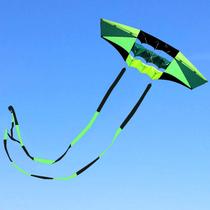 Kite Mint's Colorful Life Beach para adultos com cauda longa Kite Mint's Colorful Life Beach para adultos com cauda longa