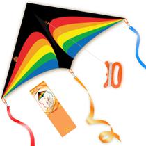 Kite ORGCLDKT Rainbow Cruiser 145x79cm Fácil de voar