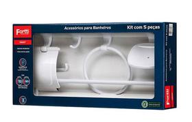 KitparaBanheirocom5PeçasBrancoAtticFortti-Lorenzetti-Tecnolar KitparaBanheirocom5PeçasBrancoAtticFortti-Lorenzetti-Tecnolar