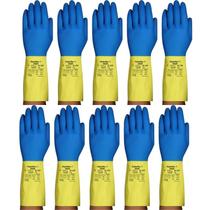 Kits 10 Luvas Bicolor Neoprene AlphaTec 87-224 Ansell CA 12872 Tamanho:T10 Kits 10 Luvas Bicolor Neoprene AlphaTec 87-224 Ansell CA 12872 Tamanho:T10