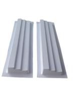 Kits 2 formas de moldura para gesso escada 50x8/5010 3 degrau