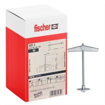 Kits Bucha Metal Kd3 X 95mm Gesso Drywall - Fischer Kits Bucha Metal Kd3 X 95mm Gesso Drywall - Fischer