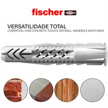 Kits Buchas Plásticas com Anel Ux 6mm 8mm e 10mm