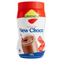 KITS C/ Achocolatado Pó Diet Zero Lactose Lowçucar New Choco - Pote de 210g
