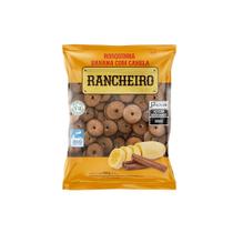 KITS C/ Biscoito Rosquinha Vegano Sabor Banana com Canela Rancheiro - Pacote 300g