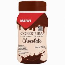 KITS C/ Cobertura para Sorvete Chocolate Marvi - 190g