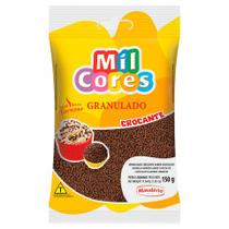KITS C/ Confeito Granulado Chocolate Mil Cores - Pacote 150g