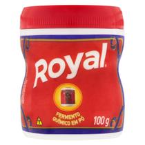 KITS C/ Fermento Químico Pó Royal - Pote de 100g