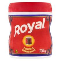 KITS C/ Fermento Químico Pó Royal - Pote de 100g