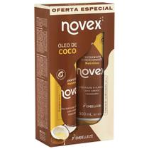 KITS C/ Kit Shampoo Hidratante + Tratamento Condicionante Vitay Novex Óleo de Coco - 300ml Cada