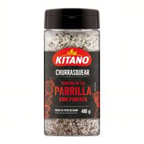 KITS C/ Sal de Parrilla com Pimenta Kitano - Frasco 480g KITS C/ Sal de Parrilla com Pimenta Kitano - Frasco 480g